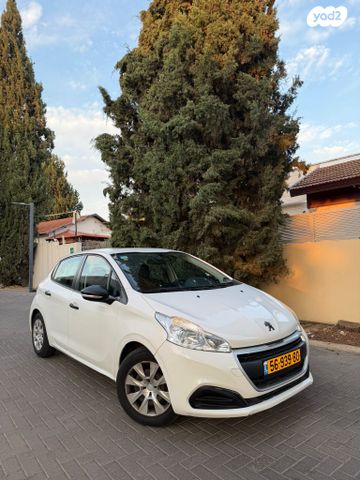 מודעת רכב פיג'ו 208