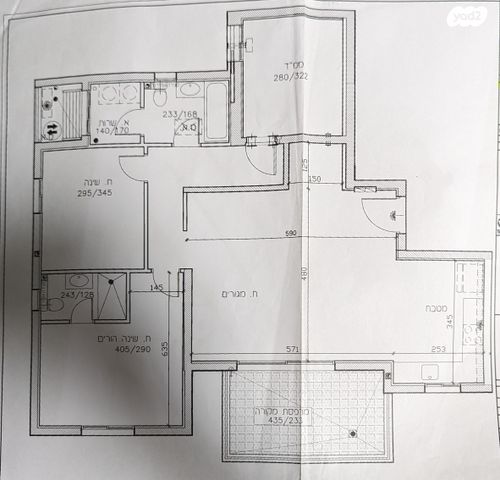דירה, לאה גולדברג 1, תלמי מנשה, באר יעקב