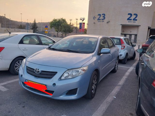 מודעת רכב טויוטה קורולה