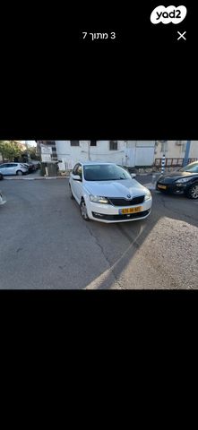 מודעת רכב סקודה ראפיד