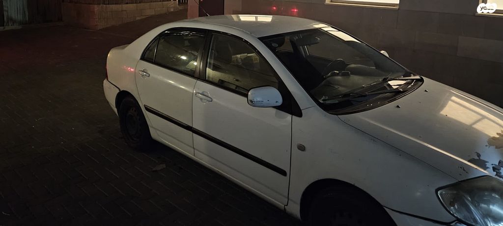 מודעת רכב טויוטה קורולה