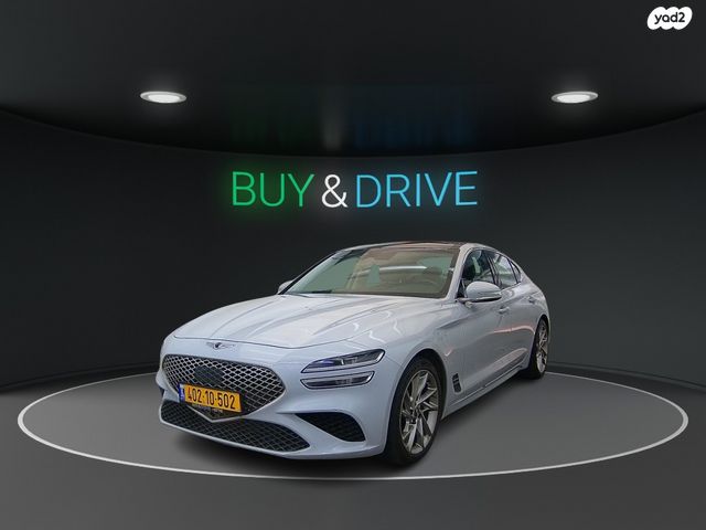 מודעת רכב ג'נסיס G70