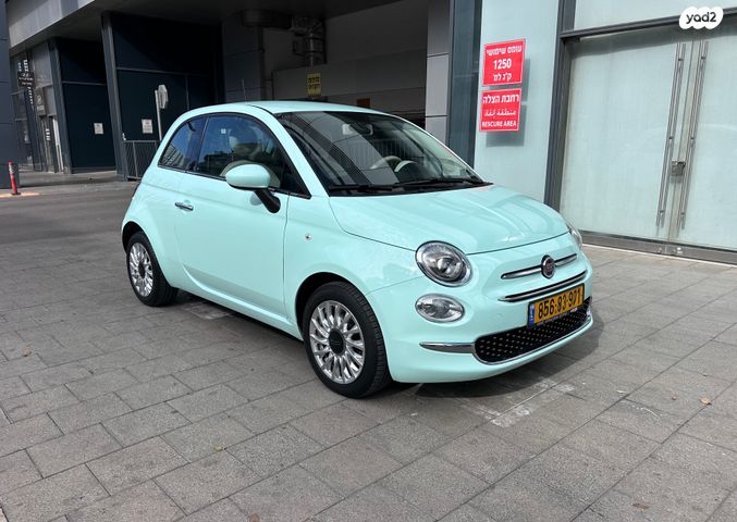 מודעת רכב פיאט 500