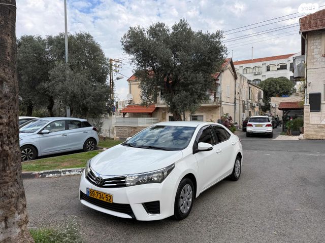 מודעת רכב טויוטה קורולה