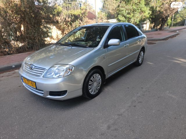 מודעת רכב טויוטה קורולה