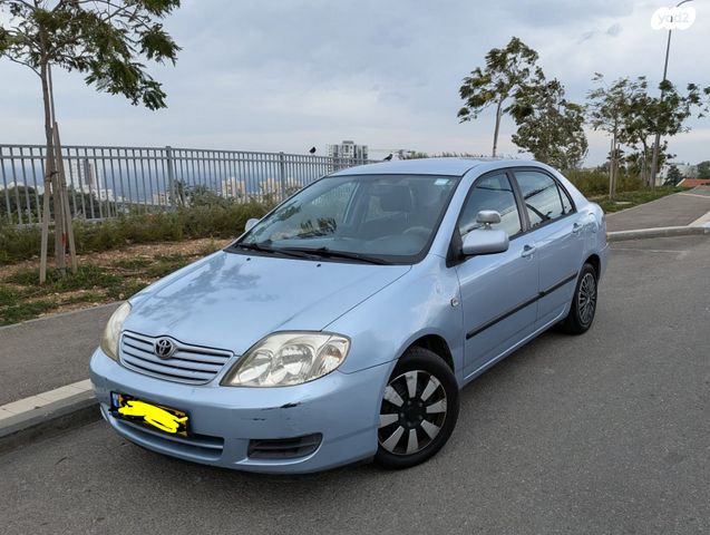 מודעת רכב טויוטה קורולה