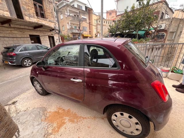 מודעת רכב פיאט 500