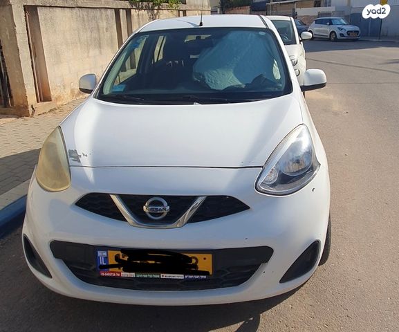 מודעת רכב ניסאן מיקרה