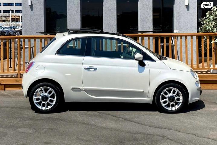 מודעת רכב פיאט 500