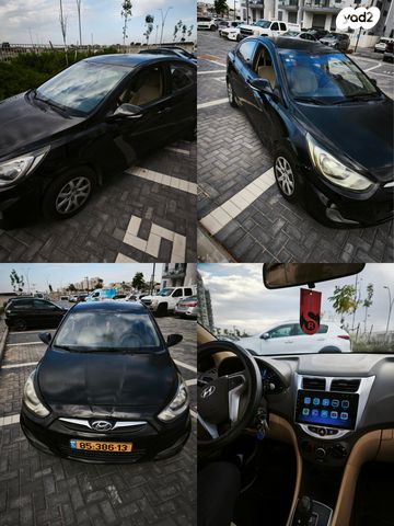 מודעת רכב יונדאי אקסנט i25