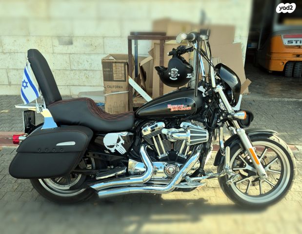 מודעת רכב הרלי דיווידסון סופרלואו 1200