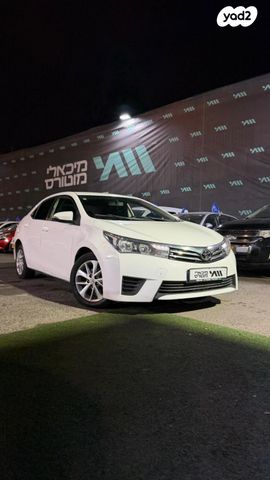 מודעת רכב טויוטה קורולה