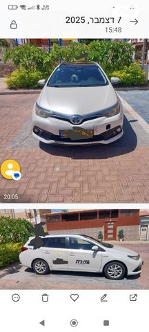 מודעת רכב טויוטה אוריס