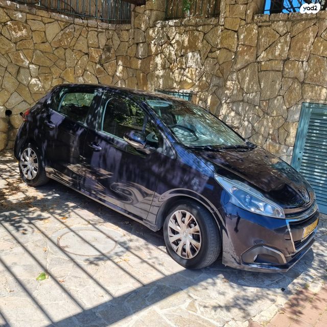 מודעת רכב פיג'ו 208