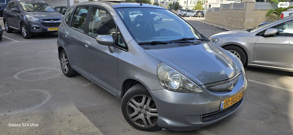 מודעת רכב הונדה ג'אז 