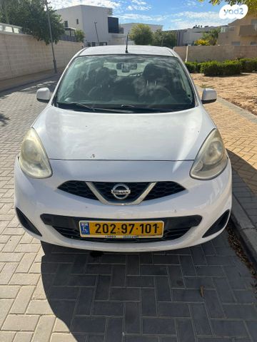 מודעת רכב ניסאן מיקרה