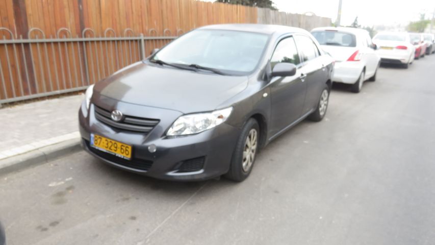 מודעת רכב טויוטה קורולה