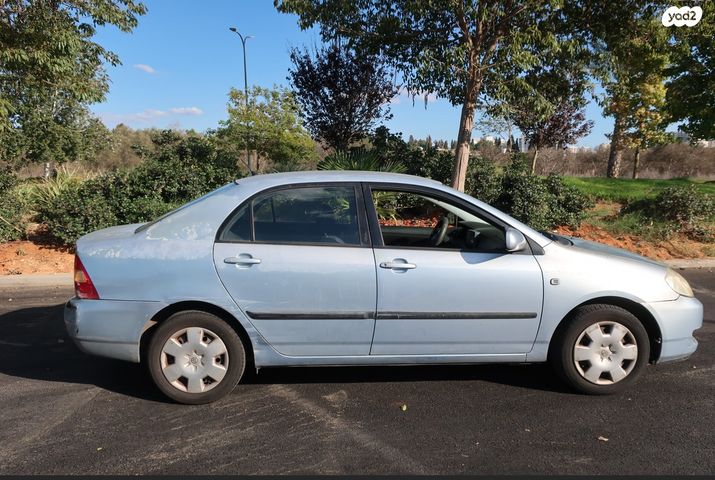 מודעת רכב טויוטה קורולה