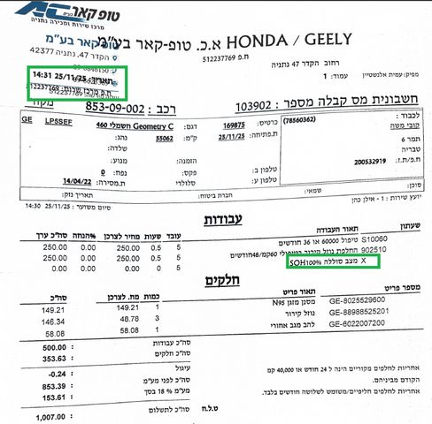 ג׳ילי Geometry C