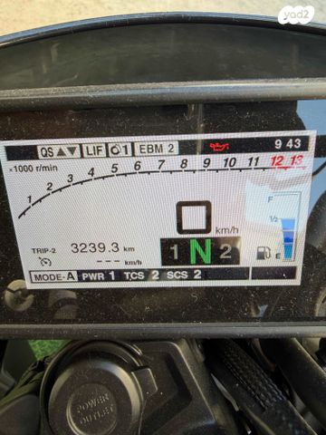 מודעת רכב ימאהה MT-10