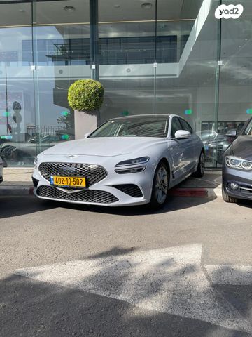 מודעת רכב ג'נסיס G70