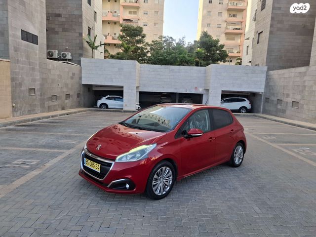 מודעת רכב פיג'ו 208