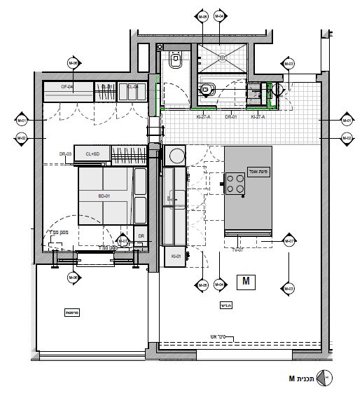 דירה, אבן גבירול 144, הצפון החדש - כיכר המדינה, תל אביב יפו