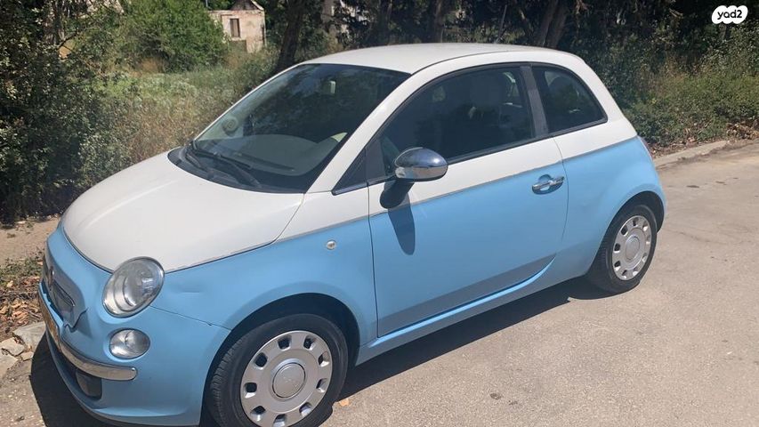 מודעת רכב פיאט 500
