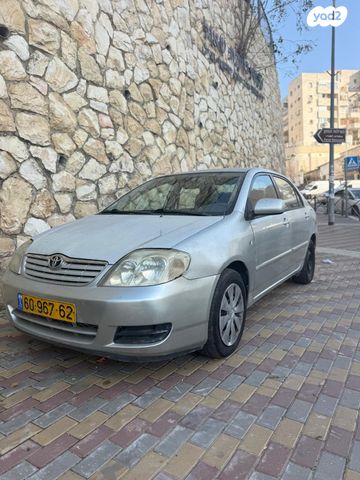 מודעת רכב טויוטה קורולה