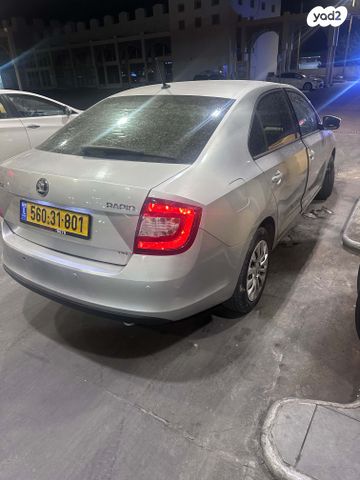 מודעת רכב סקודה ראפיד