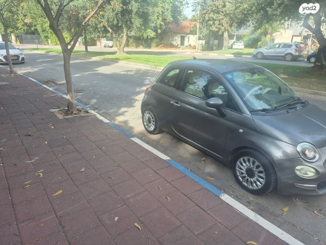 מודעת רכב פיאט 500