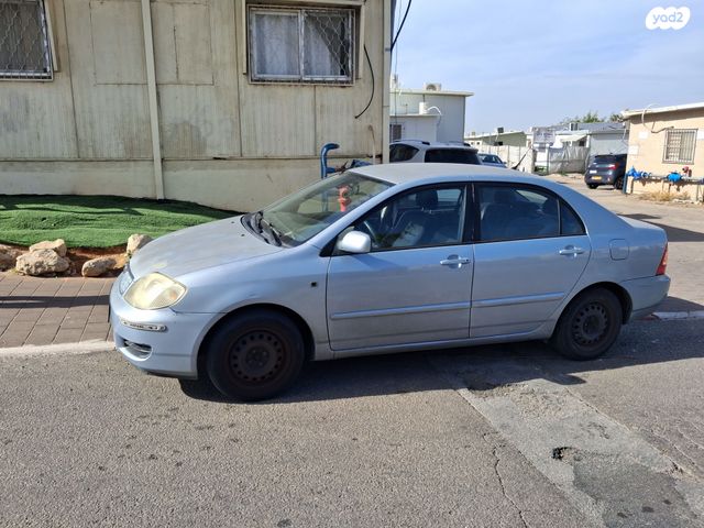 מודעת רכב טויוטה קורולה