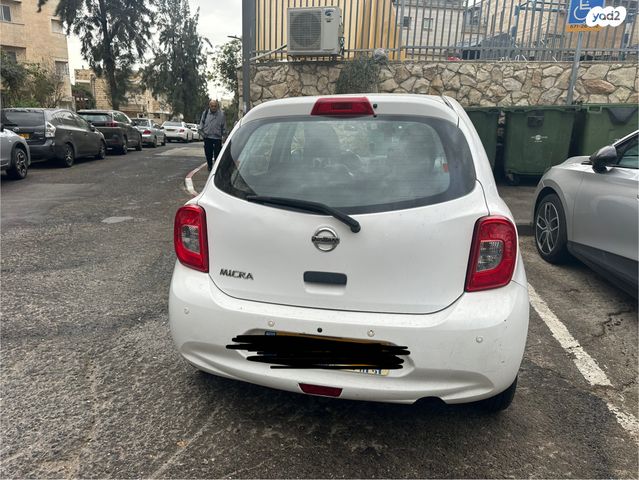 מודעת רכב ניסאן מיקרה