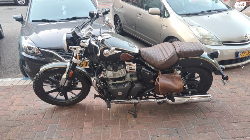 מודעת רכב רויאל אנפילד סופר מטאור 650