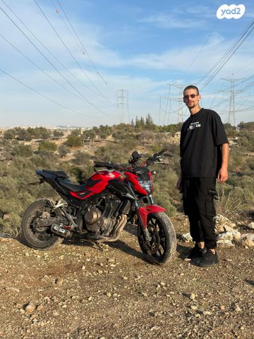 מודעת רכב הונדה CB500F