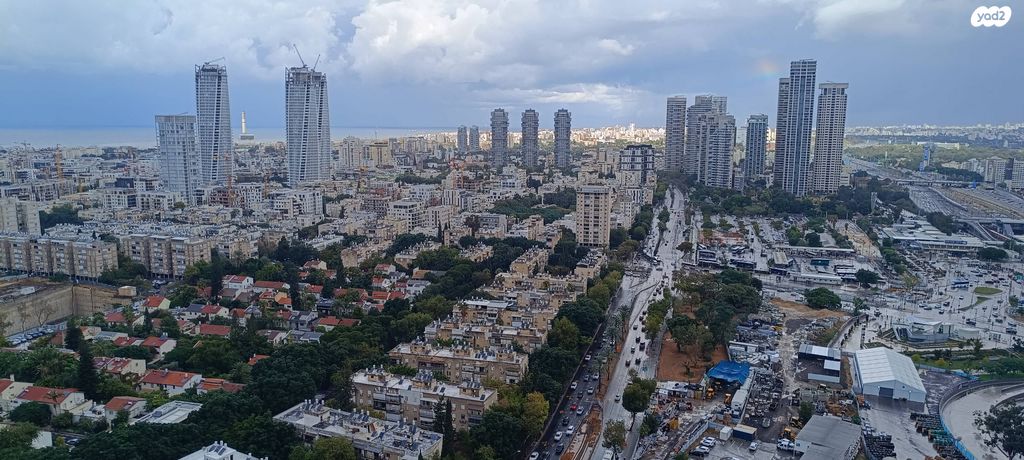 דירה, דרך מנחם בגין 146, מונטיפיורי, הרכבת, תל אביב יפו