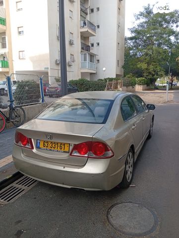 מודעת רכב הונדה סיוויק