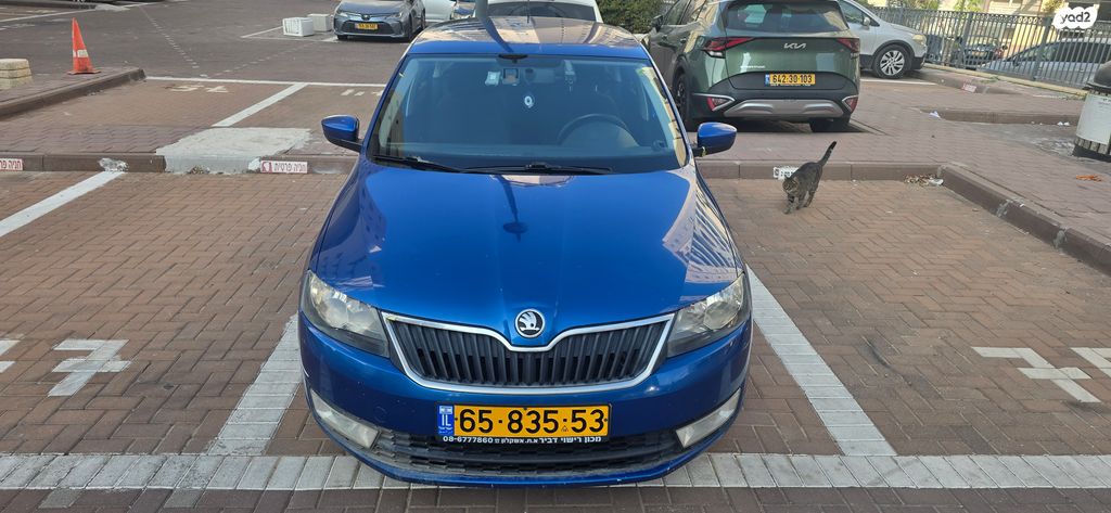 מודעת רכב סקודה ראפיד