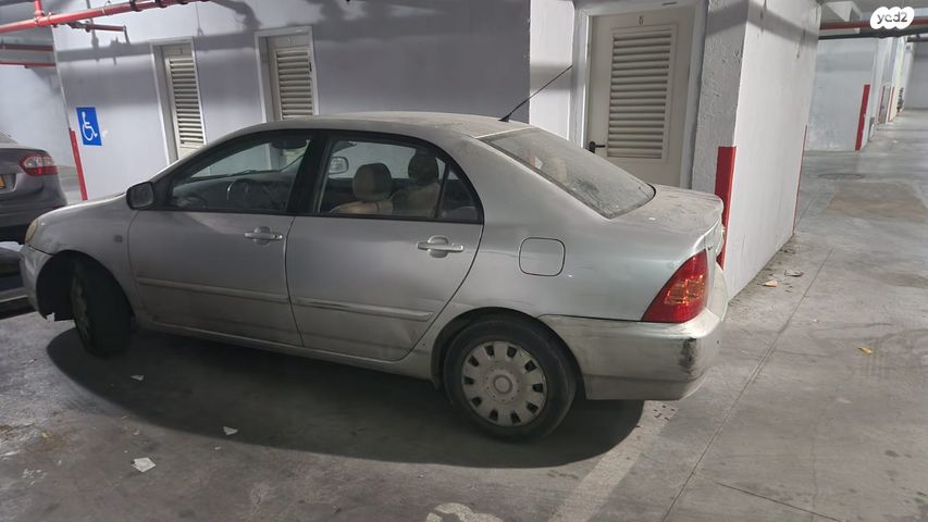 מודעת רכב טויוטה קורולה