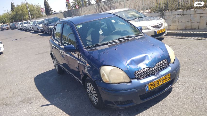 מודעת רכב טויוטה יאריס