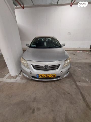 מודעת רכב טויוטה קורולה