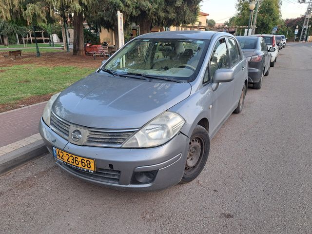 מודעת רכב ניסאן טידה