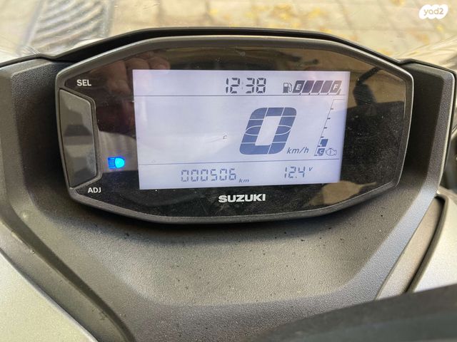 מודעת רכב סוזוקי בורגמן 125