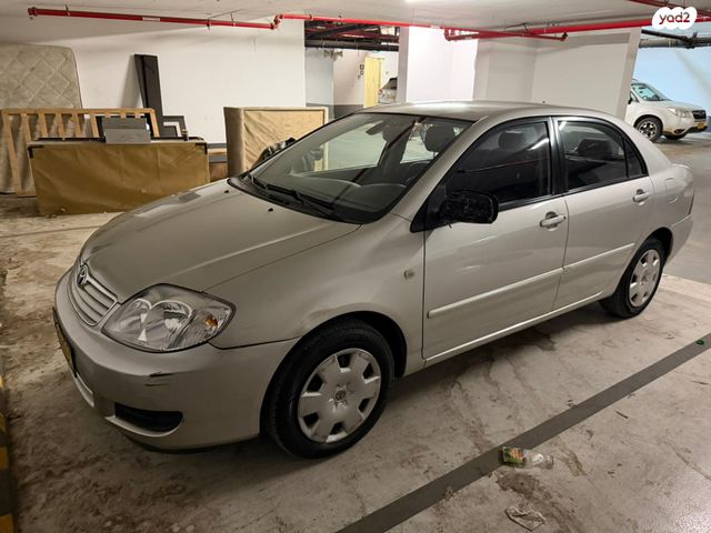 מודעת רכב טויוטה קורולה