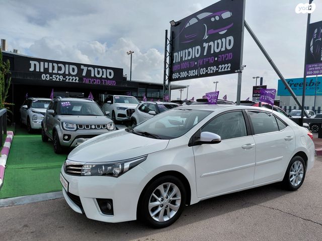 מודעת רכב טויוטה קורולה