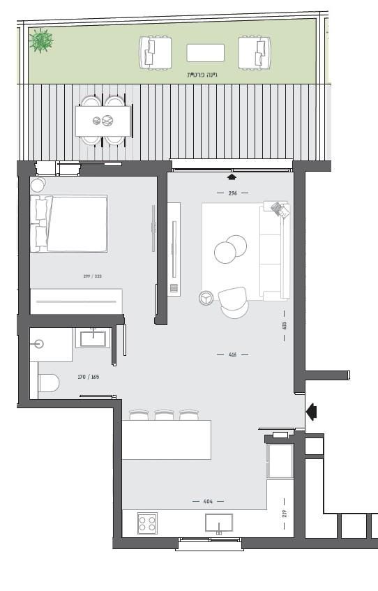 דירת גן, ויצמן 80, הצפון החדש - צפון, תל אביב יפו