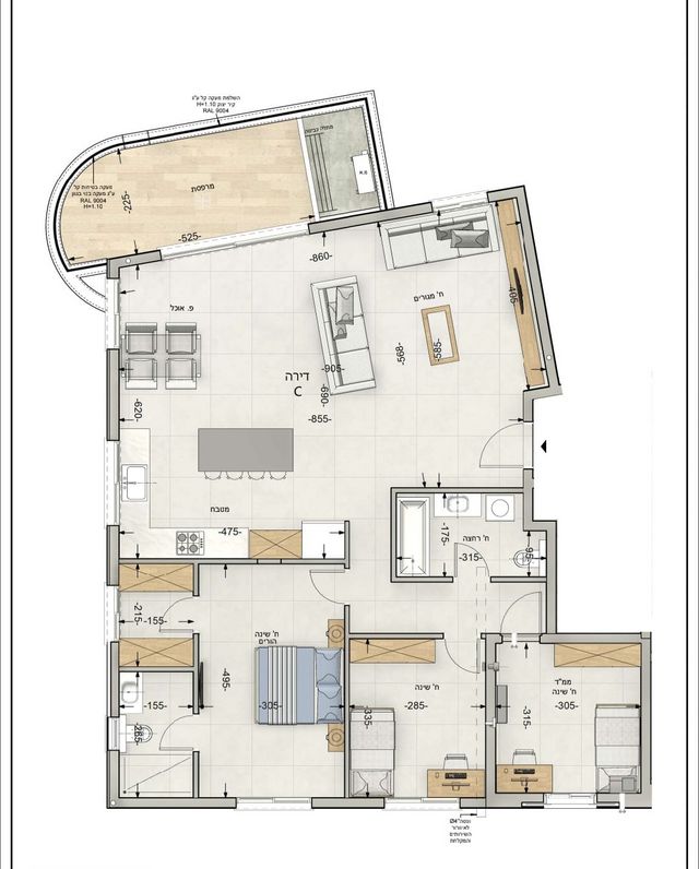 דירה, מעיין, מרכז הכרמל, חיפה