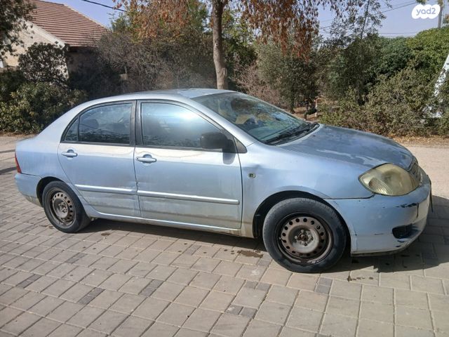 מודעת רכב טויוטה קורולה