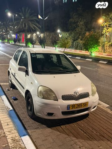 מודעת רכב טויוטה יאריס