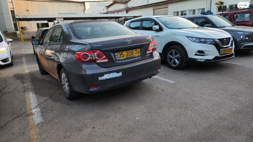 מודעת רכב טויוטה קורולה